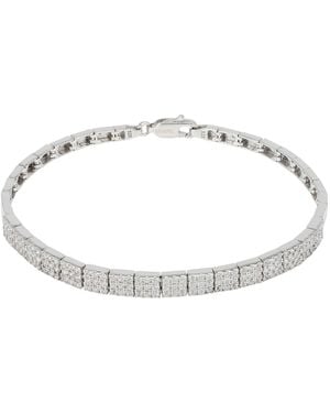 LÁTELITA London Charleston Art Deco Tennis Bracelet - Metallic