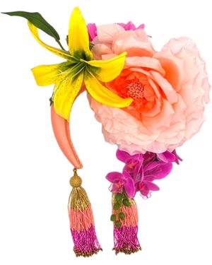 Julia Clancey Edi Sunshine Luxe Bloom Band - Yellow