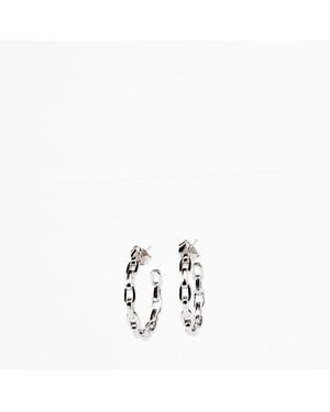 Addicted Concordia Stud Chain Earrings - Metallic