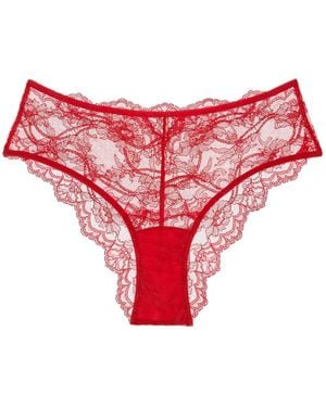 Journelle Anais High Waist Brief Scarlet - Red