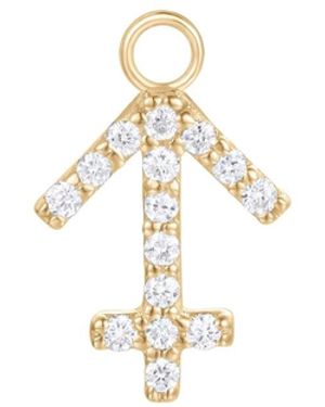 Dyamka Sagittarius Zodiac Charm - Metallic