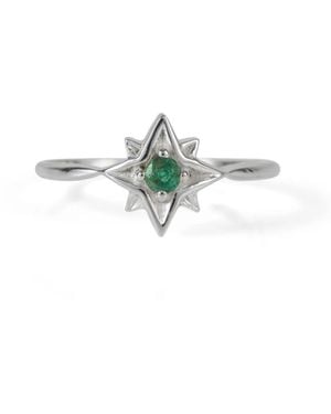 Charlotte's Web Jewellery Guiding North Star Ring - Green