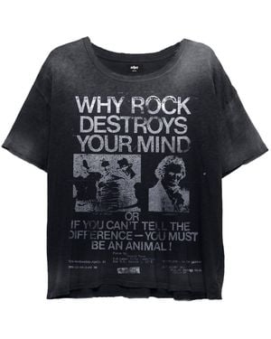 Other Rock Music Destroys Decay T-Shirt - Black