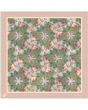 Henelle Palm Springs Silk Bandana - Green
