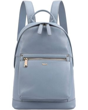 Paul Costelloe Salin Leather Backpack - Blue