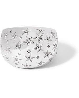 Minnie Lane Fizzy Ring - White