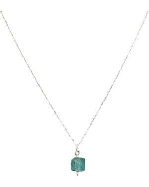 Bio-Trimmings Brandt Dainty Extendable Necklace Aegean Bio-Gem - Metallic