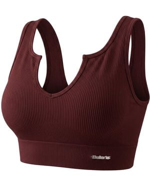 Bellaria Cabernet Sculpt Sports Bra - Red