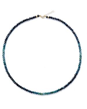 Bombyx House Indicolite Tourmaline Ombre Necklace - Metallic