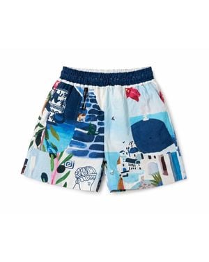 Pick Happy Cutie Shorts Santorini Limited - Blue
