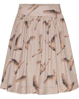 GROBUND Neutrals Svala Skirt - Natural