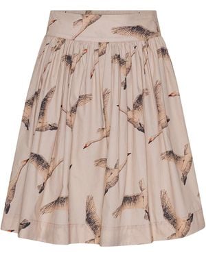 GROBUND Neutrals Svala Skirt - Natural