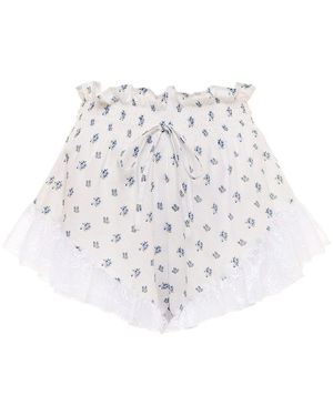 Montce Heidi Floral Boho Short - White