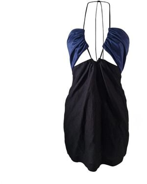 Laura Daili Linen Dress - Blue