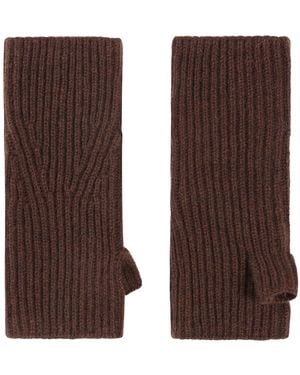 Loop Cashmere Cashmere Mitt - Brown