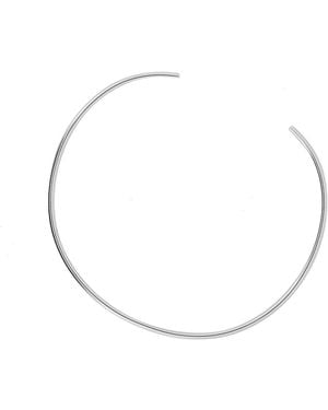 Silver Moon Sterling Necklace - Metallic