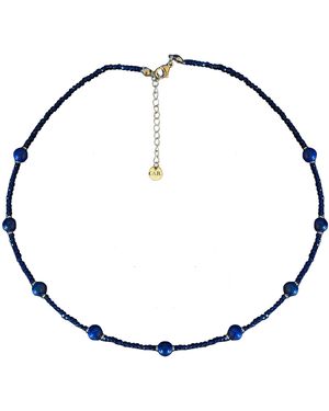 Gajú Pyrgos Necklace - Blue