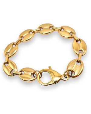Jagged Halo Jewelry Mariner Link Bracelet - Metallic