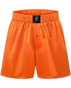 Ekcentrik Satin Boxers Wild Sunrise - Orange