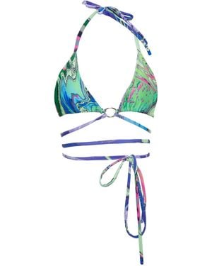 Paloma Lira Jan Neon Print - Blue