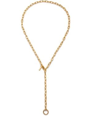 Jaredjamin Chain Reaction Medium Length Necklace - Metallic