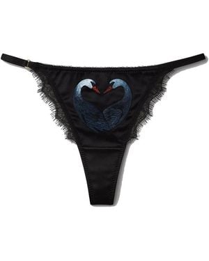 Noblesse Oblige Swan String - Black