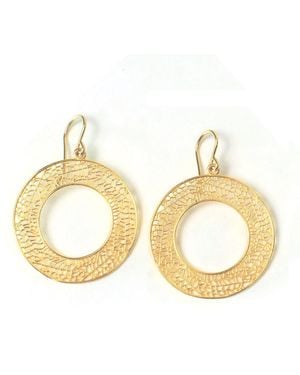 Lexi Jewelry Sea Fan Hoops - Metallic