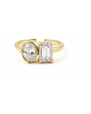 By Virgo Duelle Ring - Metallic