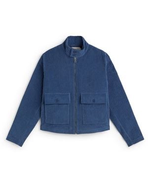 Thinking Mu Delia Corduroy Jacket - Blue