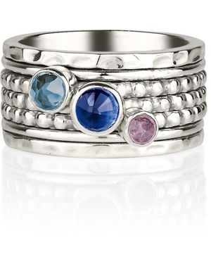 Charlotte's Web Jewellery Ethereal Dream Spinning Ring - Blue