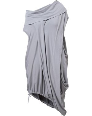 Metamorph Asymmetrical Maxi Dress - Grey