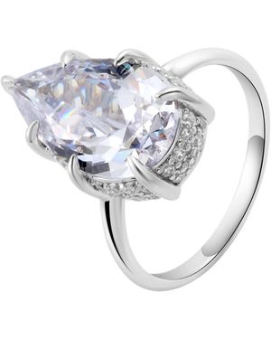 Onewildone All Is Well Solitaire Ring - Metallic