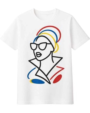 Xclamations UK Rich Aunt Tee - White