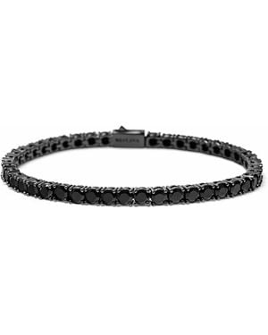 Nialaya Tennis Bracelet - Black