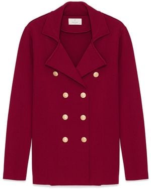 Peraluna Katherine Blazer Jacket - Red