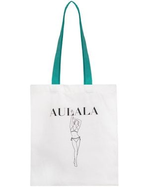 Aulala Paris Free Yourself Tote Bag - White