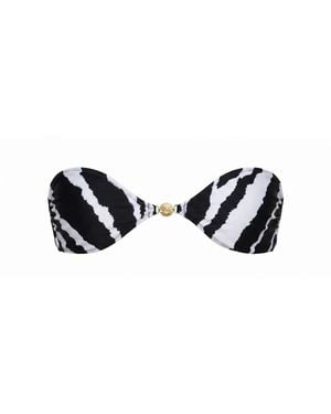 Sunkissed Le Bandeau Strapless Top - Black