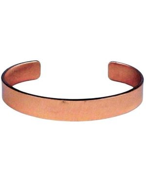 Anatoliacraft Neutrals Minimalist Solid Copper Cuff Bracelet - Pink