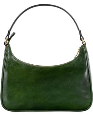 Time Resistance Leather Hobo Bag For – The Bluest Eye - Green