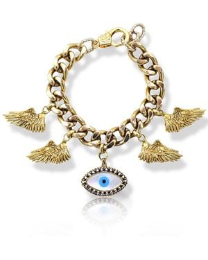 Bayemeyc Lanitra Charm Bracelet - White