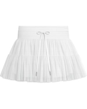 Altra Volta Midnight Glam Ruffle Skirt – - White
