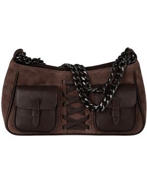 F3Rog by Rana Mini Leila Shoulder Bag - Black