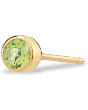 Maya Brenner Birthstone Stud - Metallic