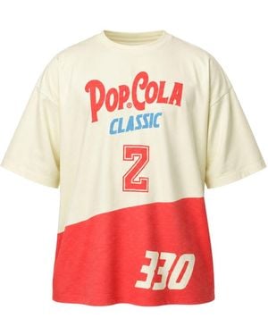 mysimplicated Neutrals Limited Series Pop Cola 330 Oversized T-Shirt - Red
