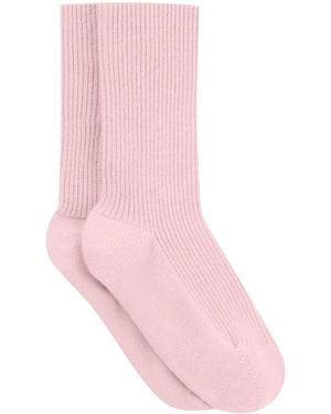 Loop Cashmere Cashmere Sock - Pink