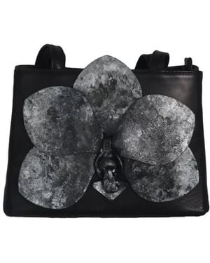 F3Rog by Rana Orchid Shoulder Bag - Black