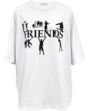 Maison Bogomil T-Shirt Friends - White