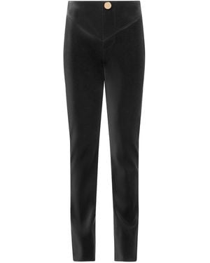 Zetaye Kadence Faux Leather Pant - Black