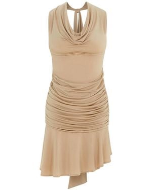 Herfetch Neutrals Mini Dulce Dress - Natural