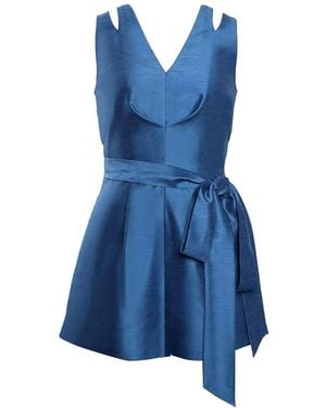Emma Wallace Jasmine Romper - Blue